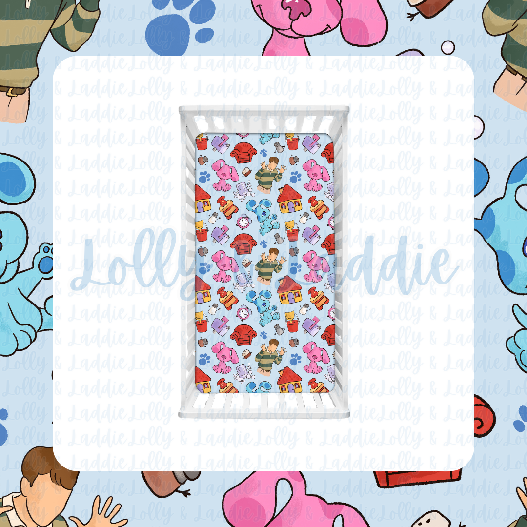 Pawprint Trail - Fitted Sheet (PRE-ORDER)