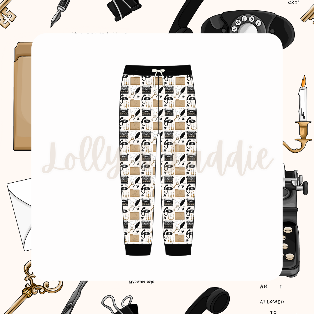 Love & Poetry - Adult (Jogger Pants) (READY-TO-SHIP)