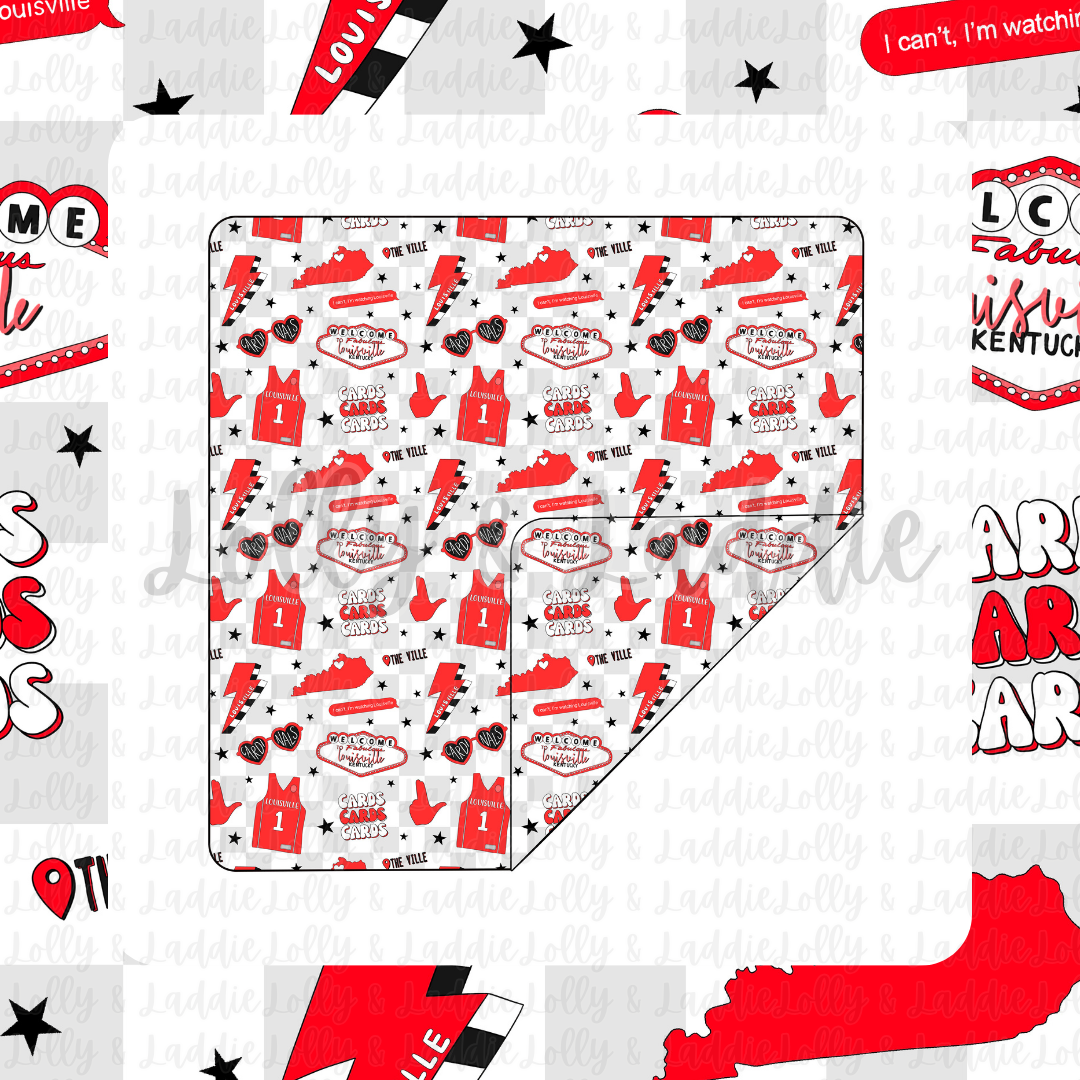 River City Red - Blanket (READY-TO-SHIP)
