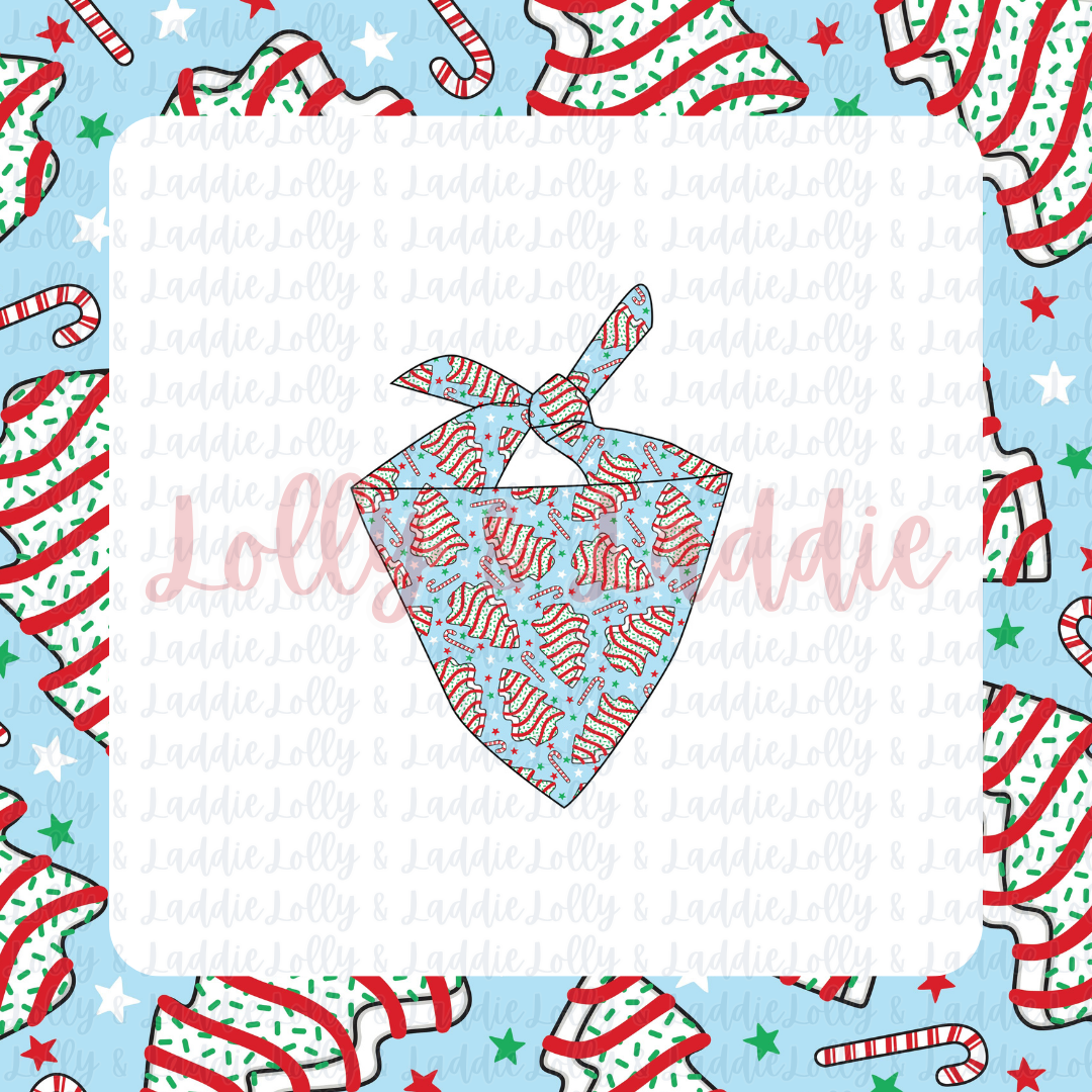 Snackin’ Around The Christmas Tree - Pet Bandana (PRE-ORDER)