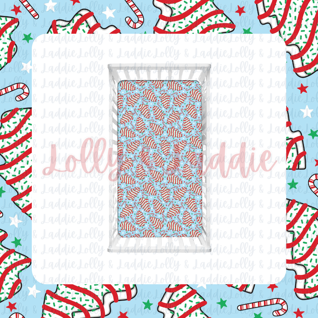 Snackin’ Around The Christmas Tree - Fitted Sheet (PRE-ORDER)