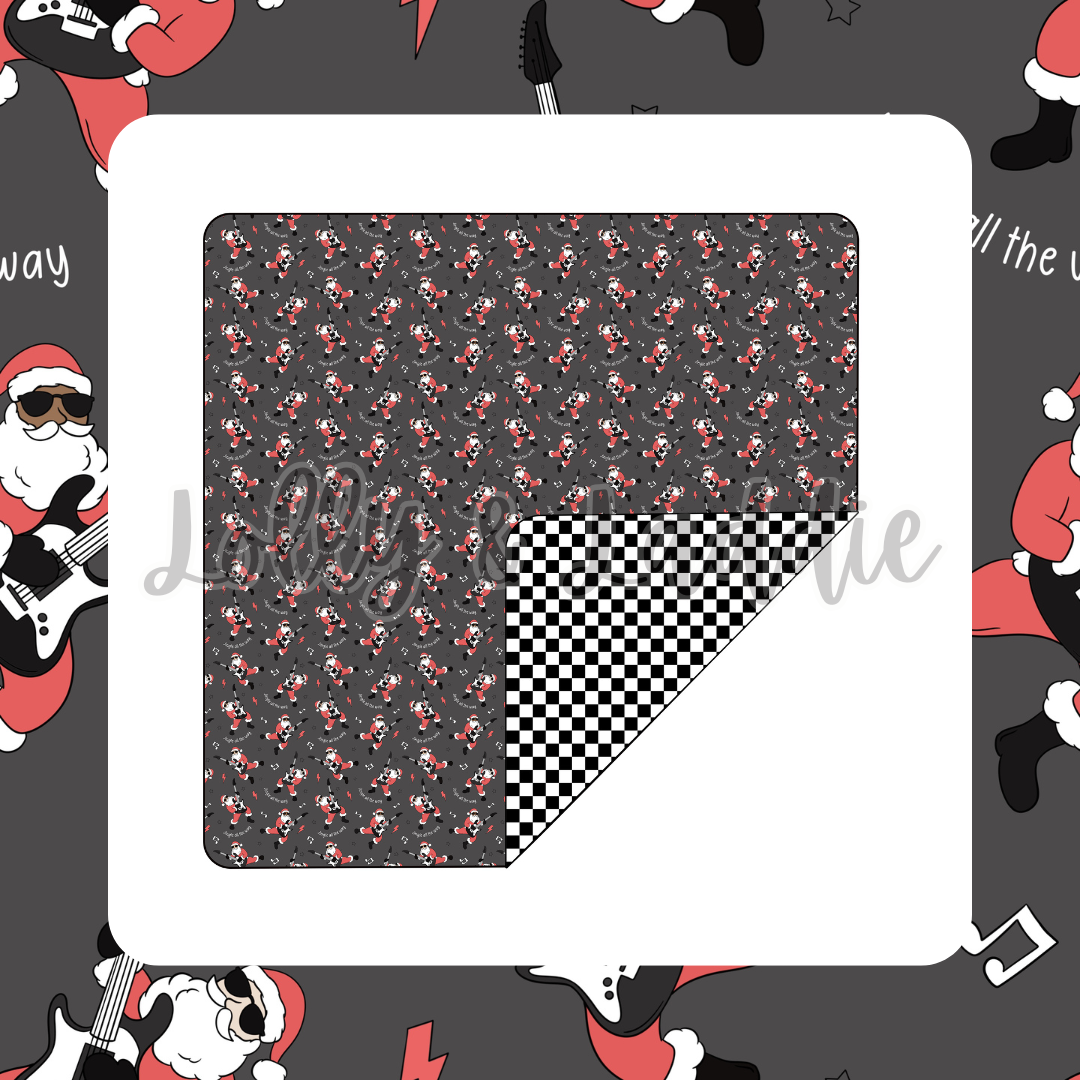 Rockin' Santa - Blanket (READY-TO-SHIP)