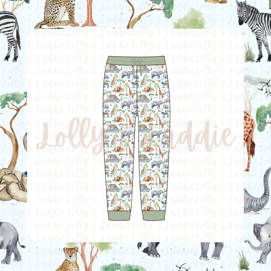 Safari Social - Adult (Jogger Pants) (READY-TO-SHIP)
