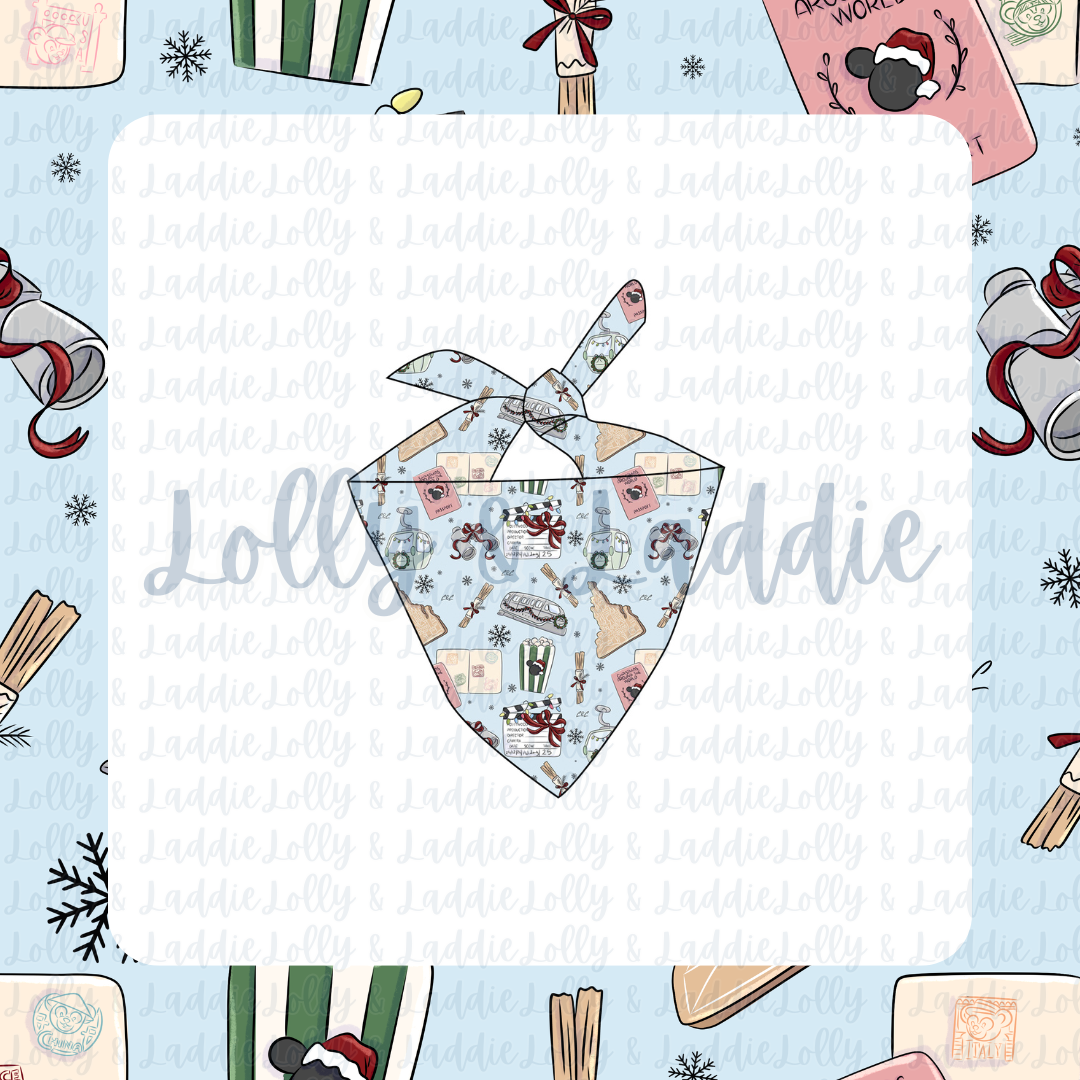 Holiday Main Street - Pet Bandana (PRE-ORDER)