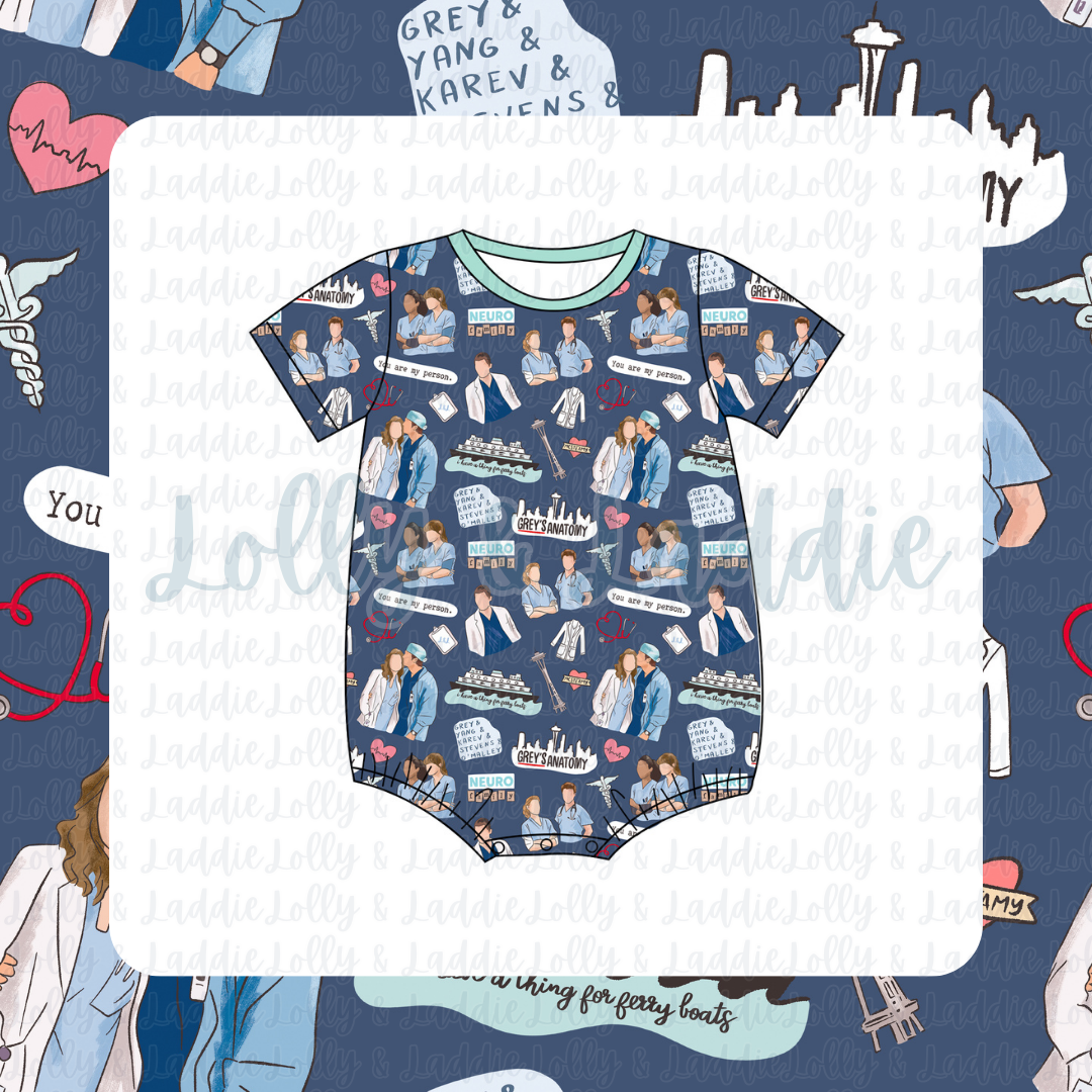 Beautiful Day To Save Lives - T-Shirt Romper (PRE-ORDER)