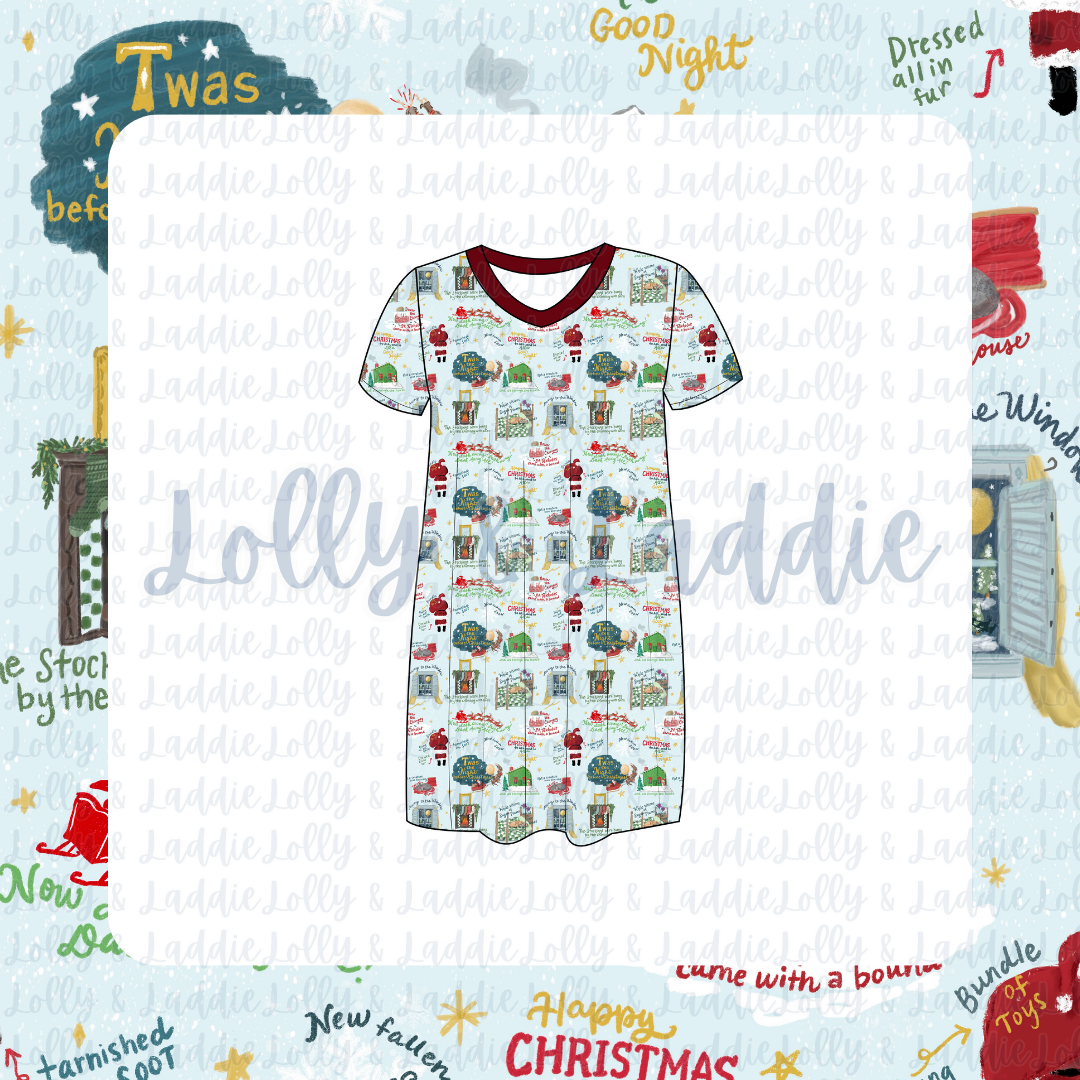 All Through The House - Women’s Sleep Dress (PRE-ORDER)