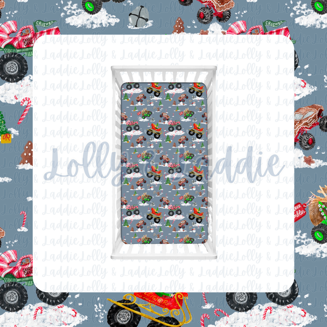 Holiday Horsepower - Fitted Sheet (PRE-ORDER)