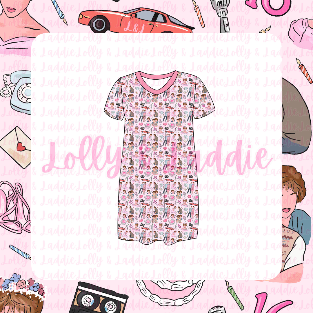 Make A Wish - Women’s Sleep Dress (READY-TO-SHIP)