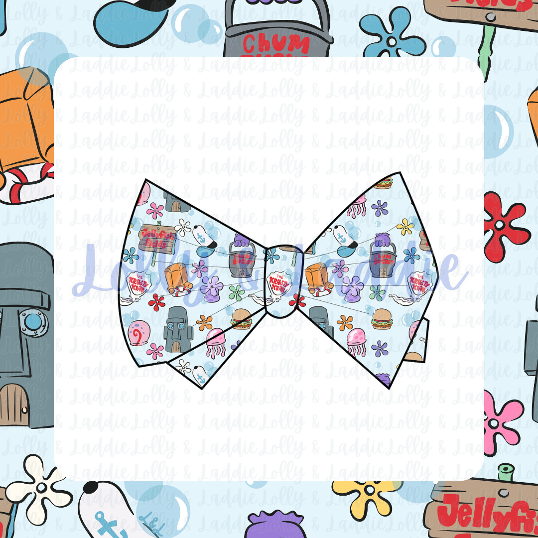 Nautical Nonsense - 3" Bow Clip