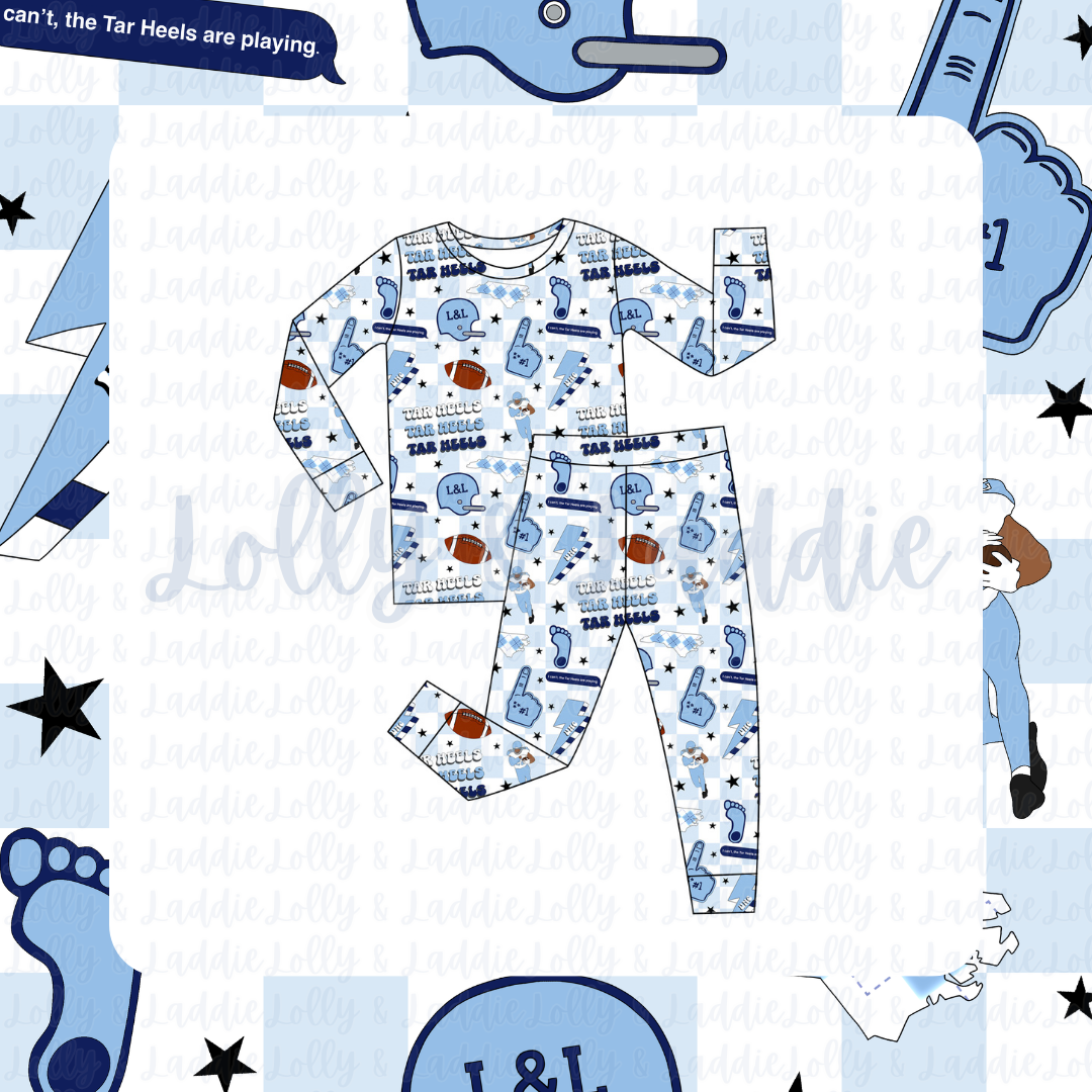 Chapel Hill Charm - Kid (Pant Set) (READY-TO-SHIP)