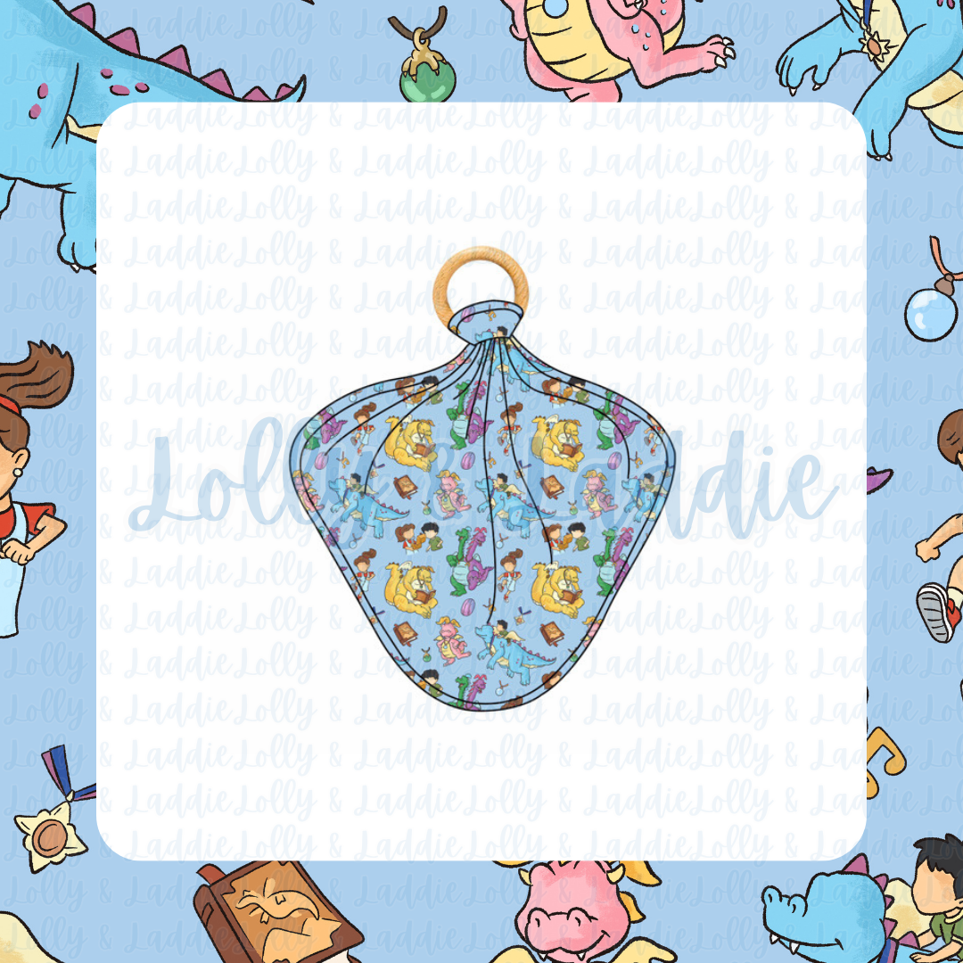 A Wish Away - Lovey with Removable Wooden Teething Ring (PRE-ORDER)