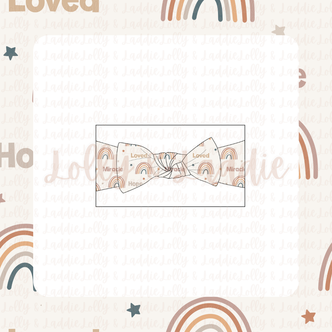 After The Storm - Baby Headband (READY-TO-SHIP)