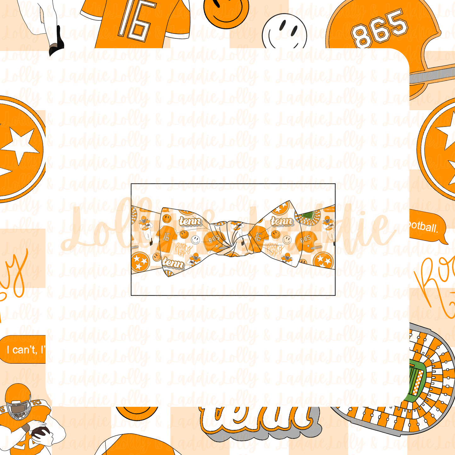 Vols Y'all - Baby Headband (READY-TO-SHIP)