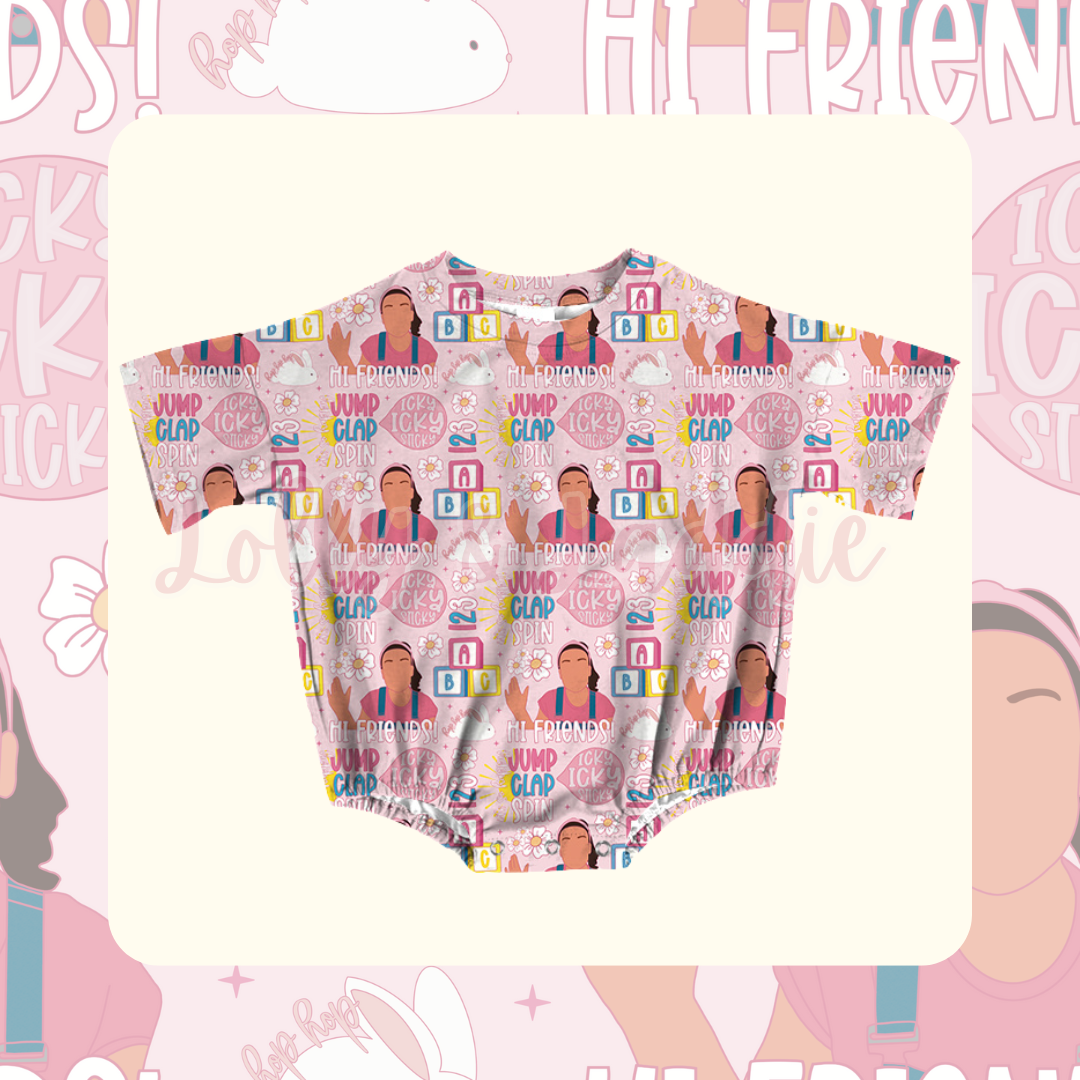 ABC, 123 - 9 Month T-Shirt Bubble Romper (OLD MANUFACTURER/FINAL SALE)
