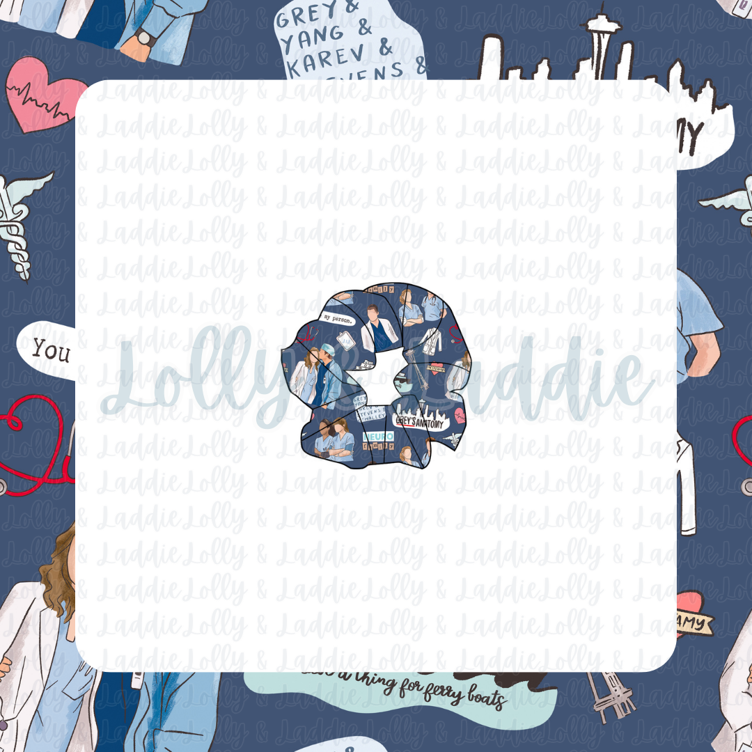 Beautiful Day To Save Lives - Adult Scrunchie (PRE-ORDER)