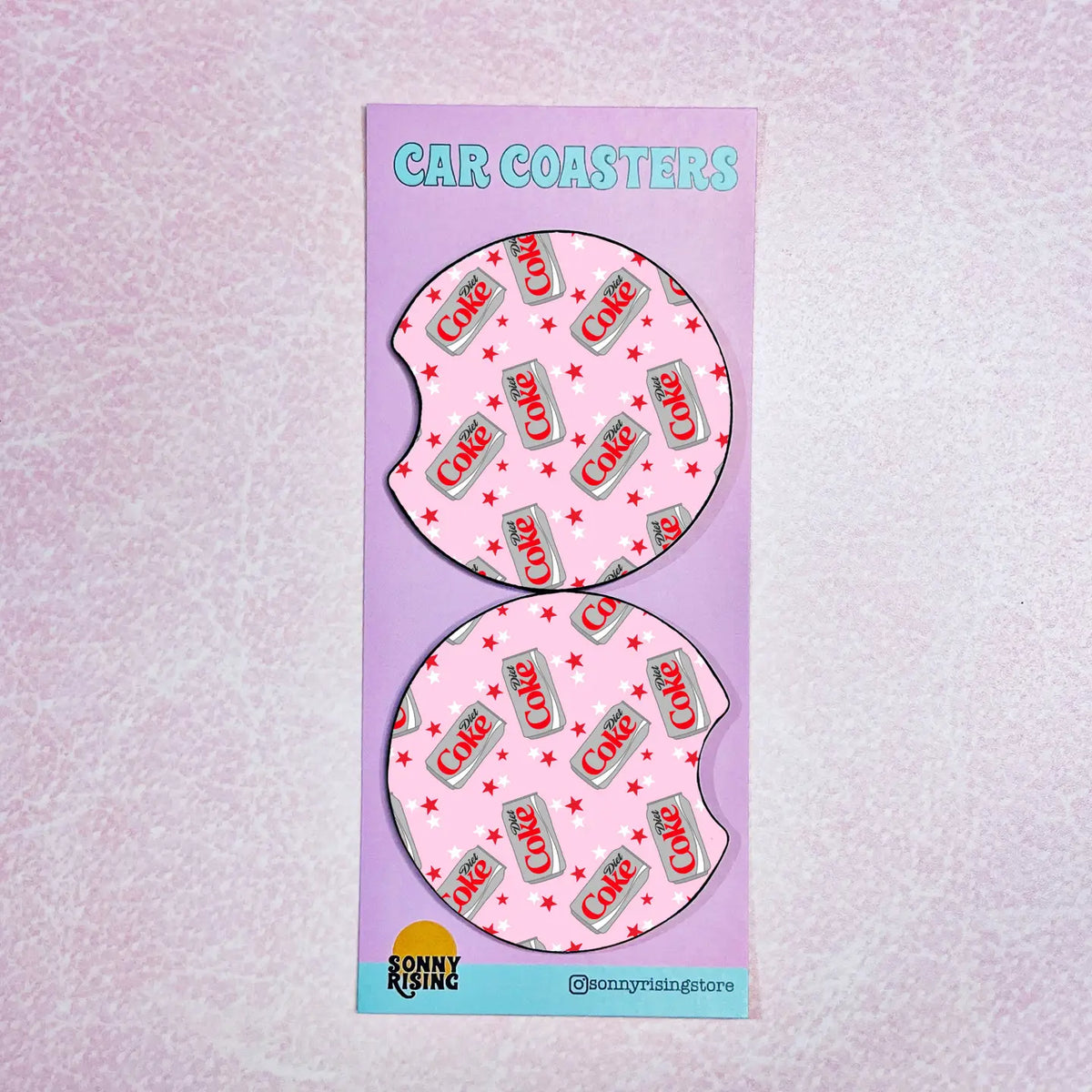 Bubbly Bliss - Car Coasters (READY-TO-SHIP)