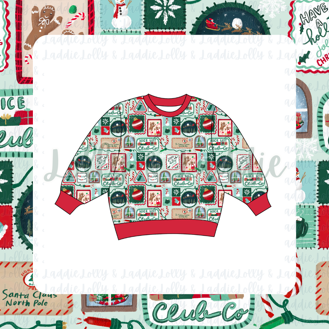 Nice List Club - Crewneck Sweatshirt (PRE-ORDER)