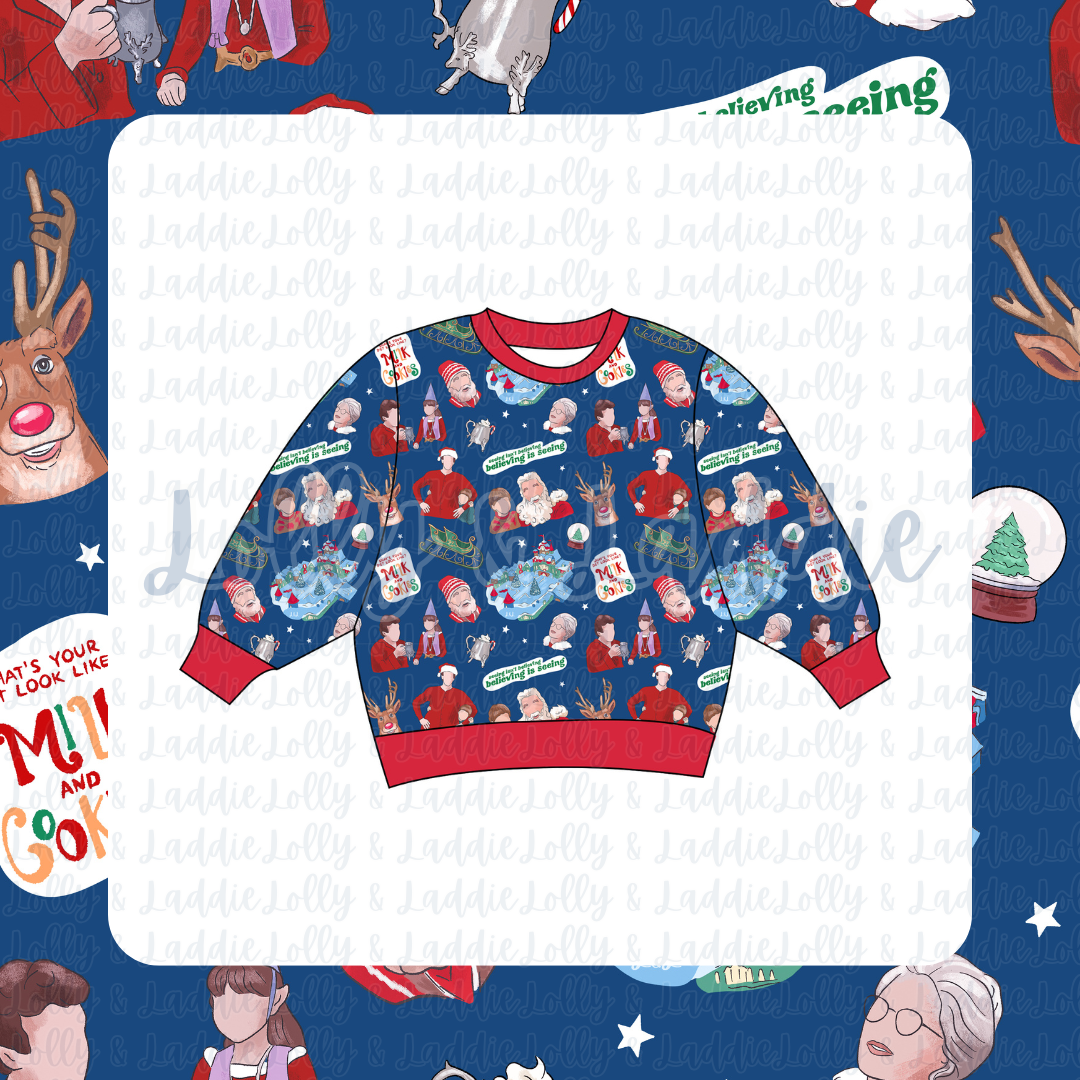 Believing Is Seeing - Crewneck Sweatshirt (PRE-ORDER)