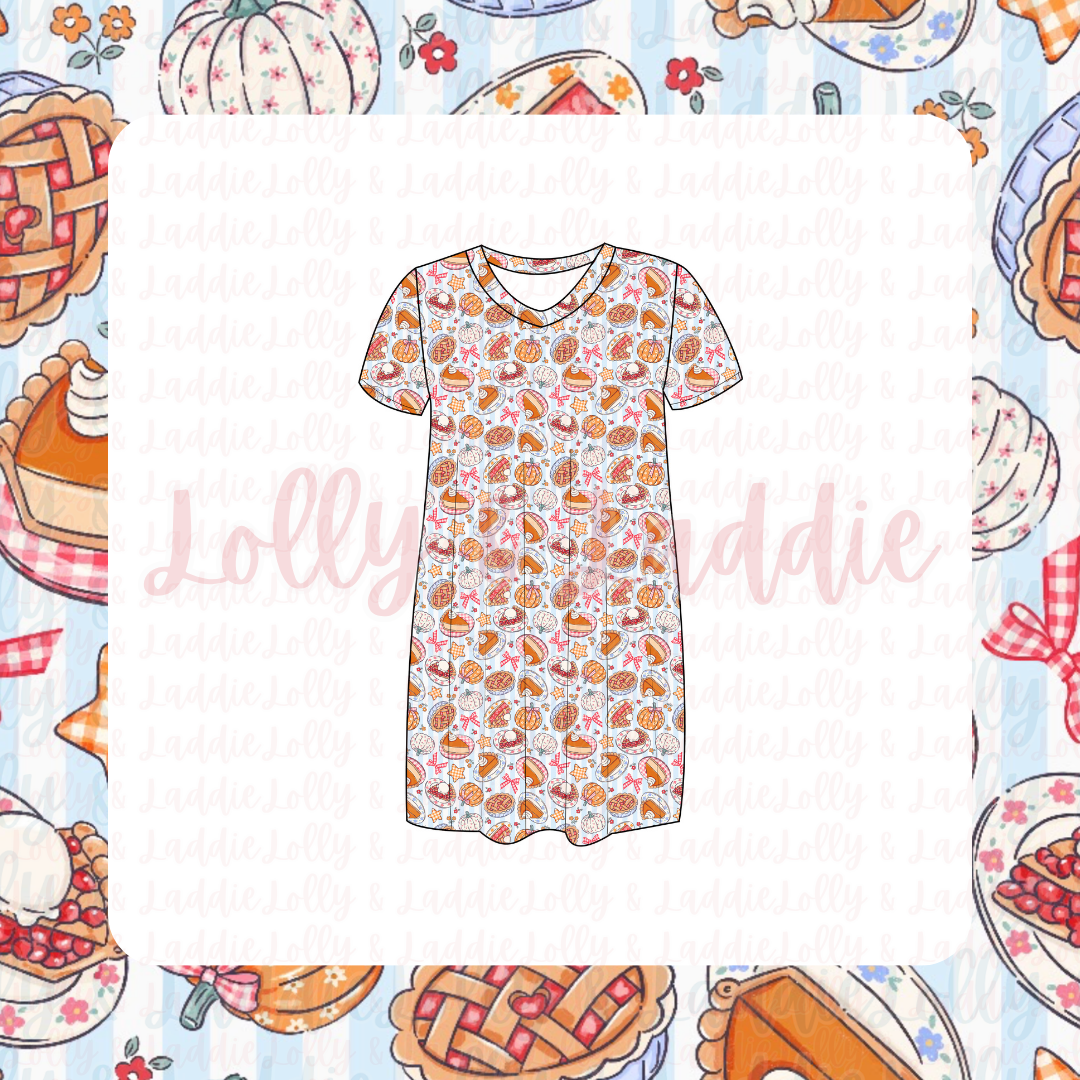 Just One More Slice - Women’s Sleep Dress (PRE-ORDER)