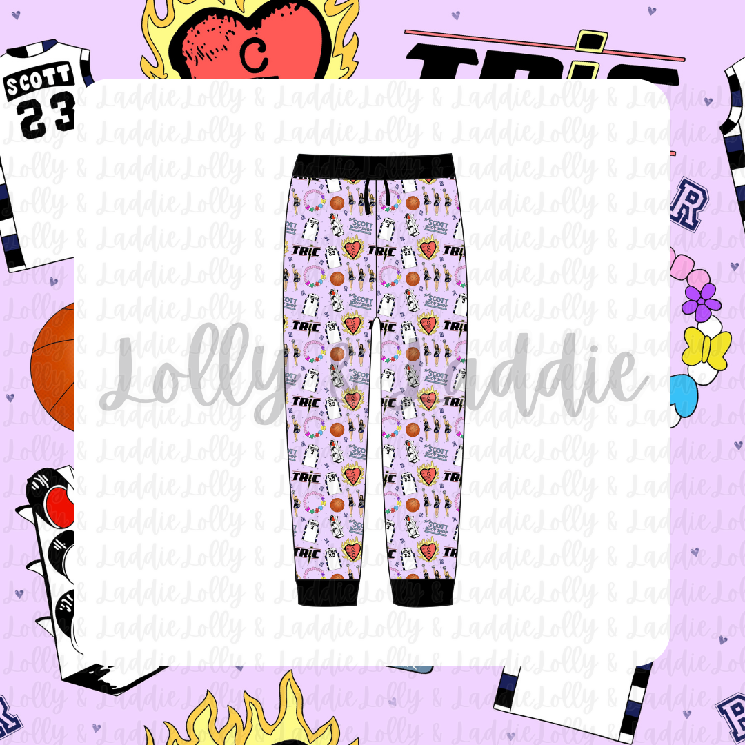 There's Only OTH (Pink) - Large Adult Jogger Pants (OLD MANUFACTURER/FINAL SALE)