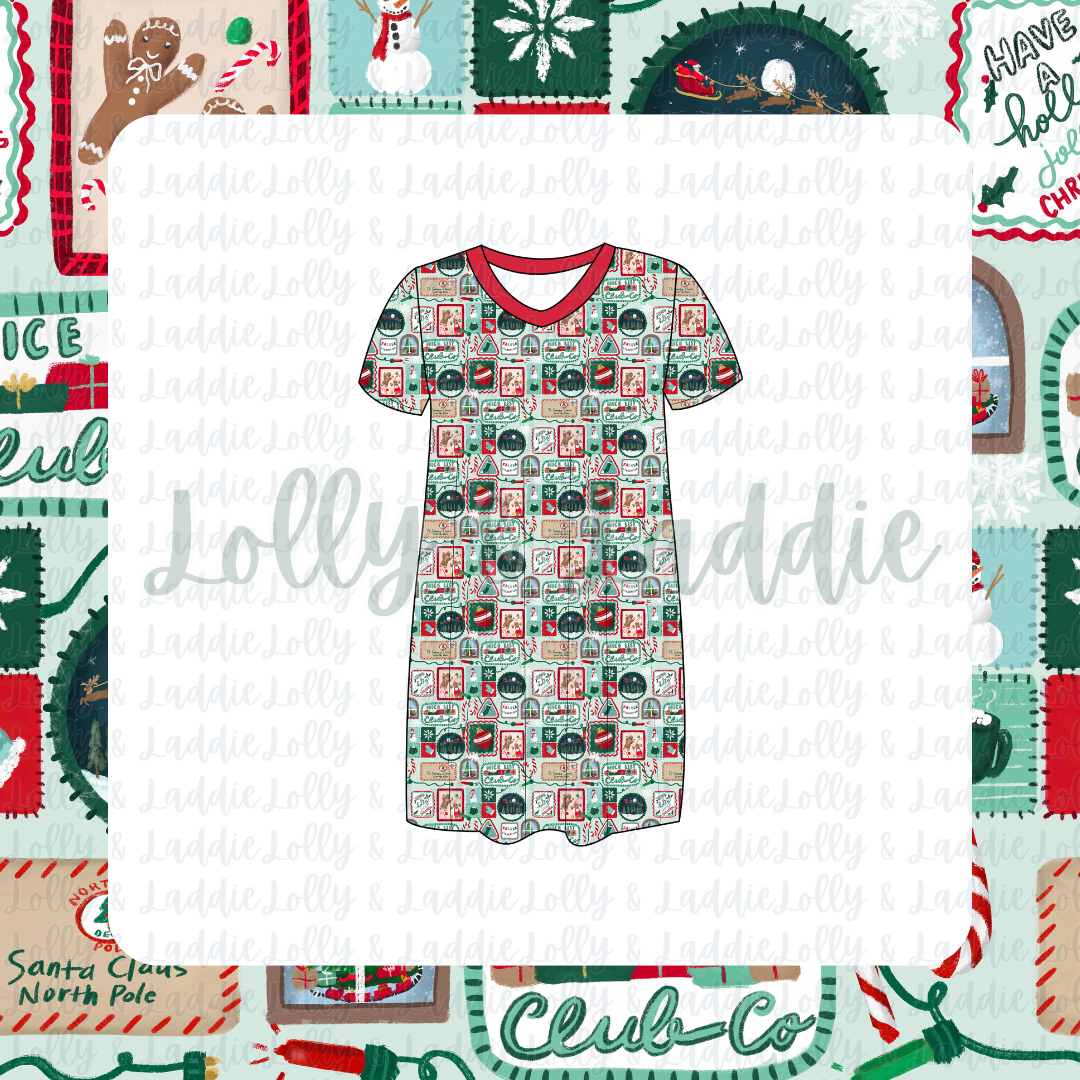 Nice List Club - Women’s Sleep Dress (PRE-ORDER)