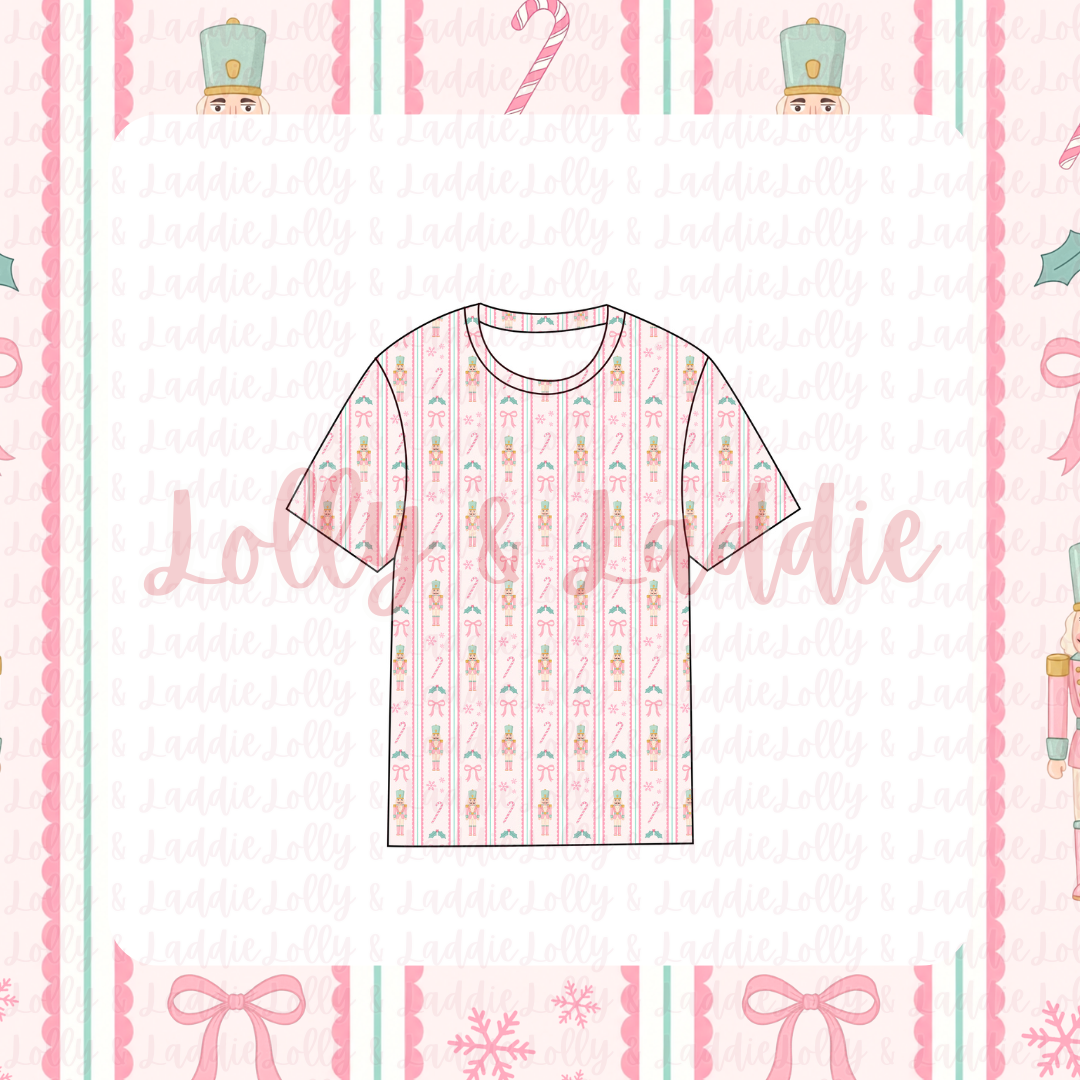 Sugar Plum Society - Adult (Short-Sleeve Pajama Top) (PRE-ORDER)