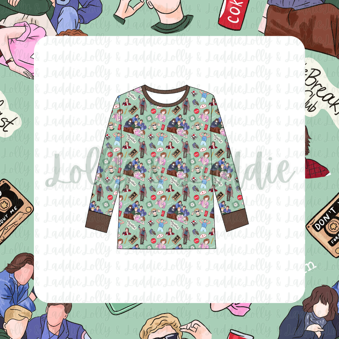 Rebel Morning - Adult (Long-Sleeve Pajama Top) (READY-TO-SHIP)