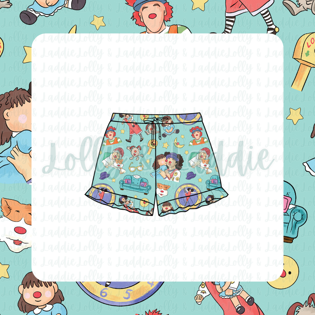 Ten Second Tidy - Women's Ruffle Shorts (PRE-ORDER)