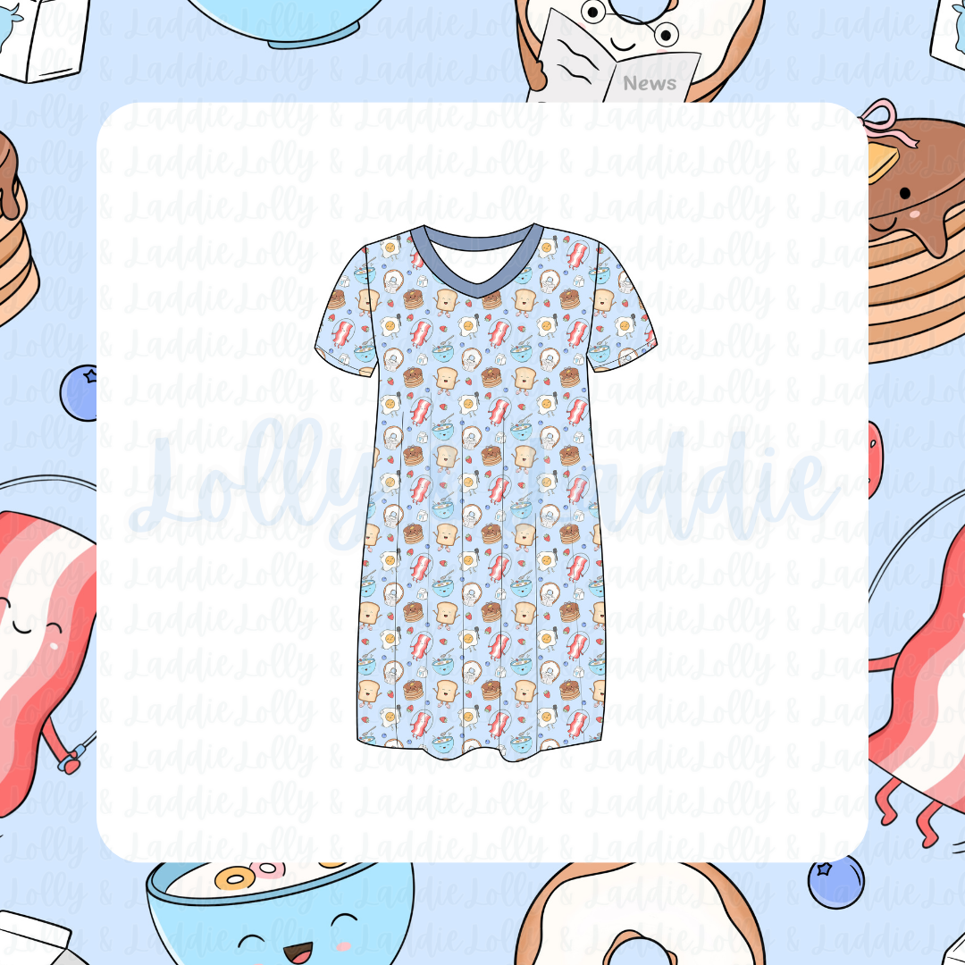 Wakey, Wakey - Women’s Sleep Dress (READY-TO-SHIP)