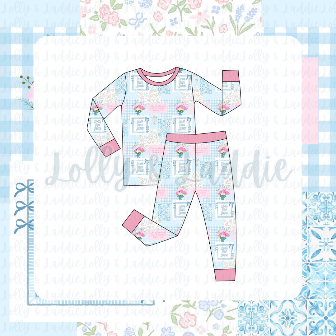 Love Like Jesus - Kid (Pant Set) (READY-TO-SHIP)