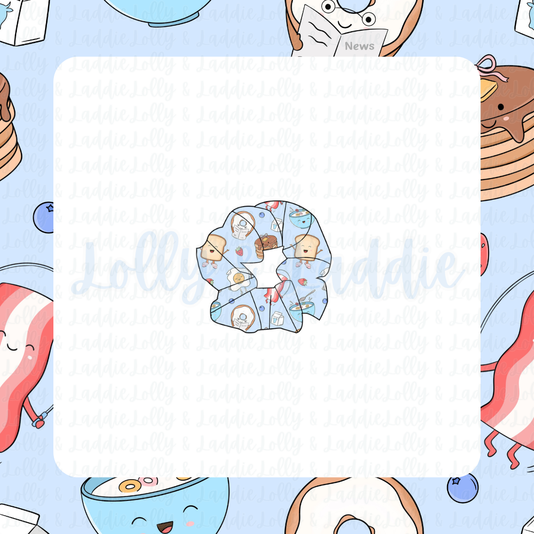 Wakey, Wakey - Adult Scrunchie (PRE-ORDER)