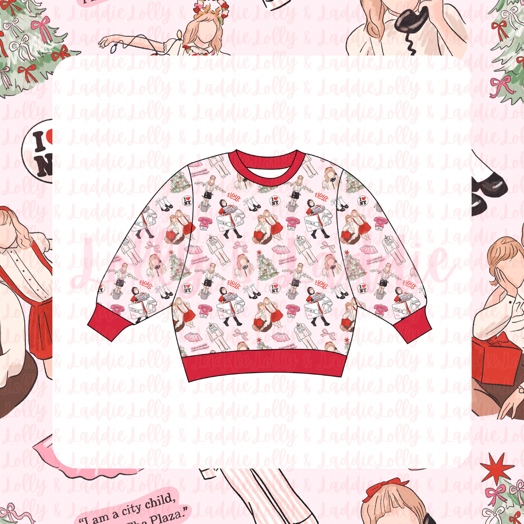 Christmas At The Plaza - Crewneck Sweatshirt (PRE-ORDER)