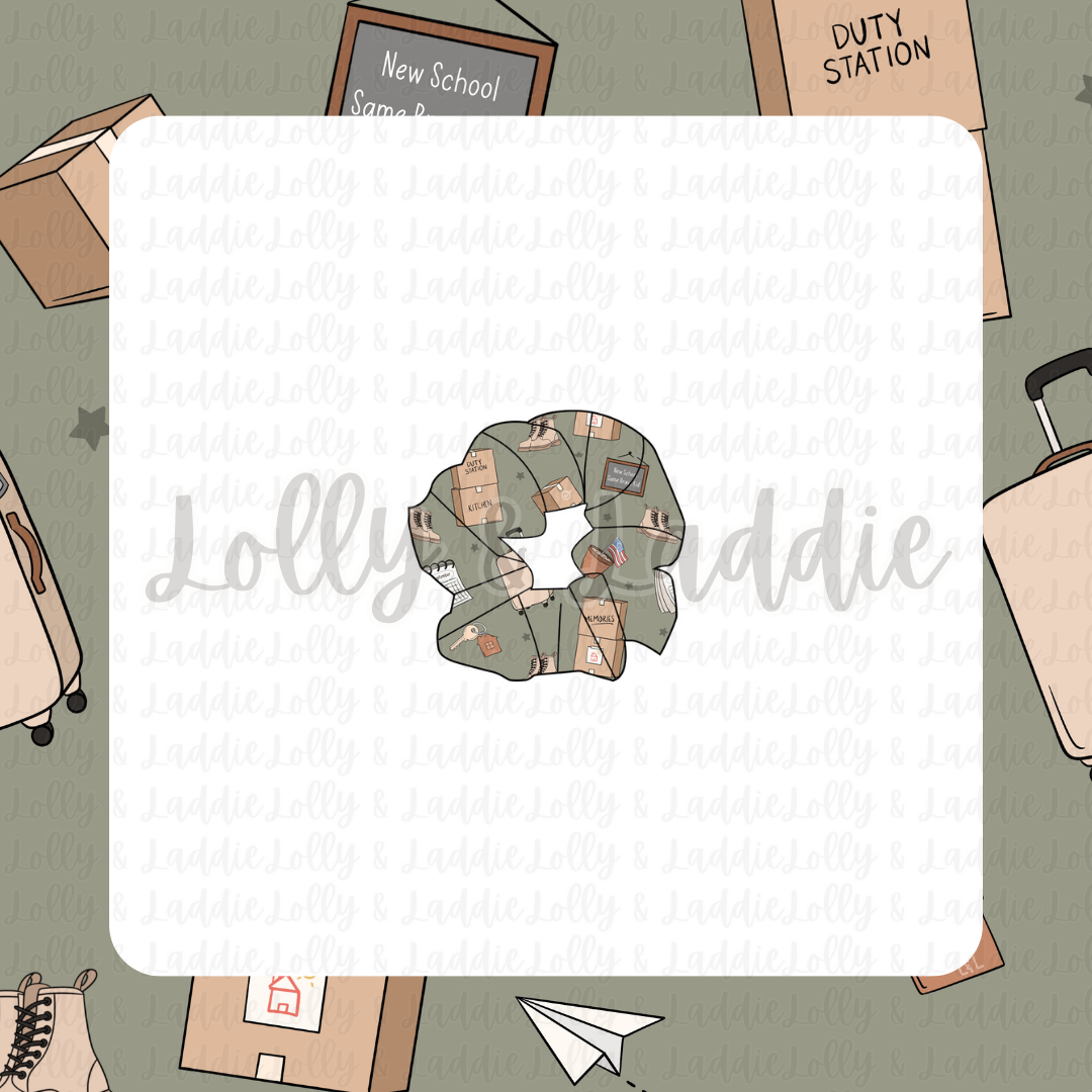 Little Hero Life - Adult Scrunchie (READY-TO-SHIP)