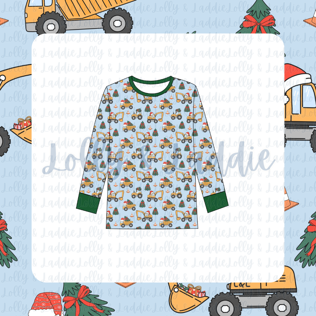 Operation Christmas Tree - Adult (Long-Sleeve Pajama Top) (PRE-ORDER)
