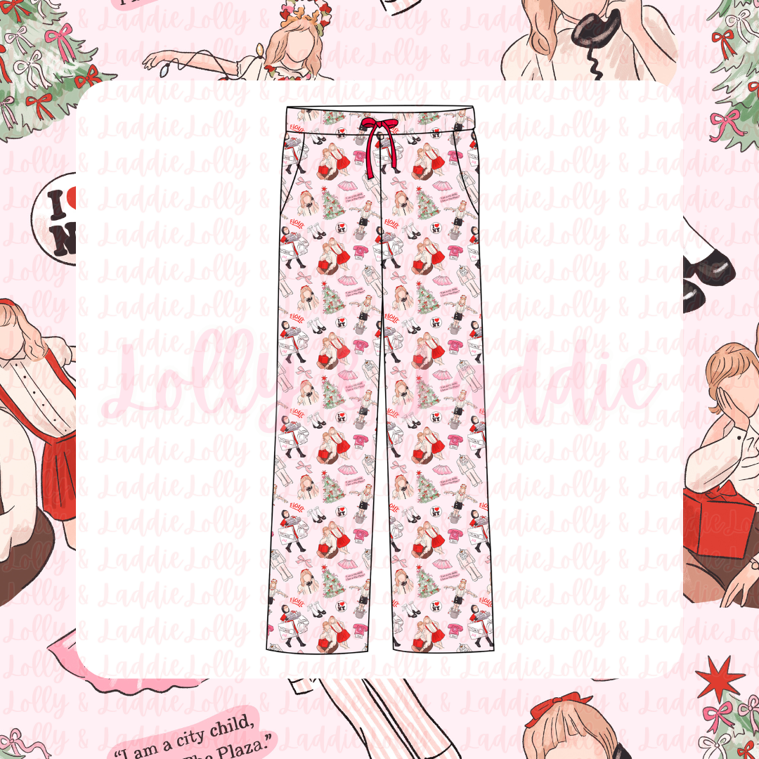 Christmas At The Plaza - Adult (Lounge Pants) (PRE-ORDER)