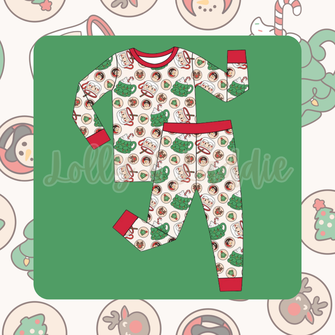 Cookies & Cheers - Kid (Pant Set) (READY-TO-SHIP)