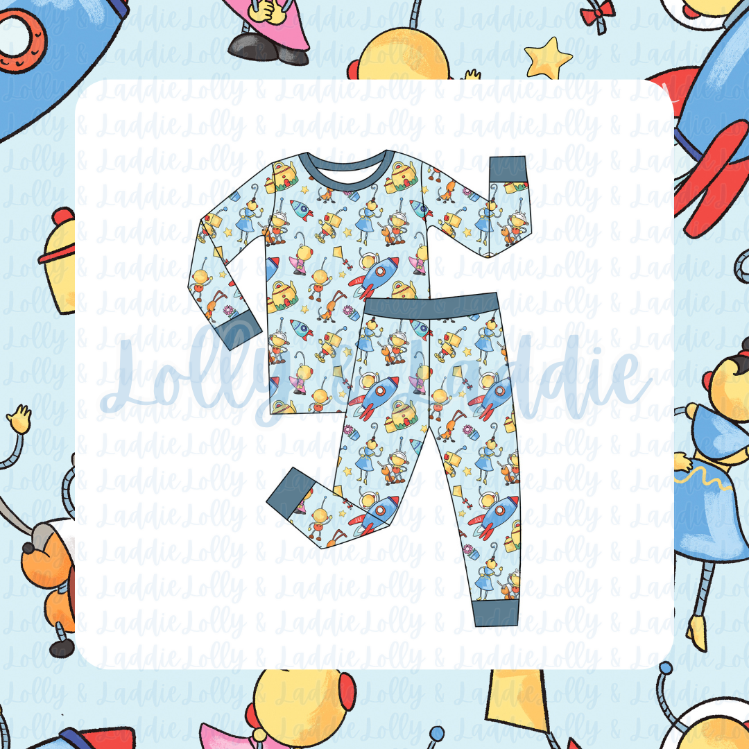 Beep, Boop, & Beyond - Kid (Pant Set) (PRE-ORDER)