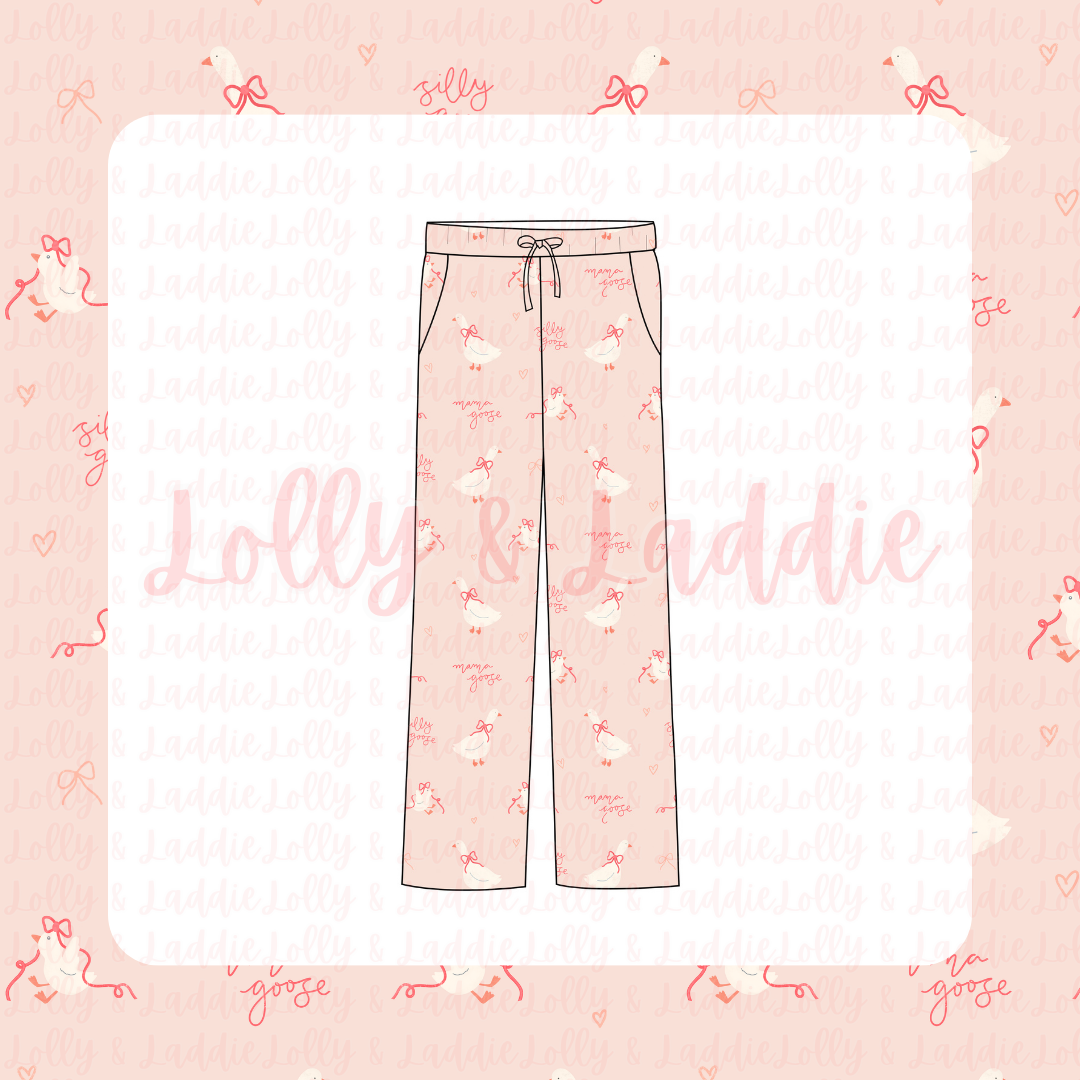 Mama Goose - Adult (Lounge Pants) (READY-TO-SHIP)