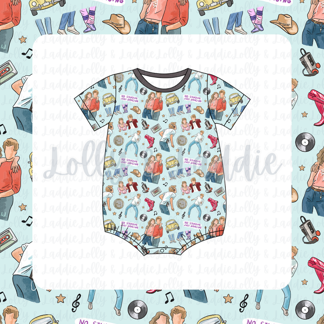 Cut Loose - T-Shirt Romper (READY-TO-SHIP)