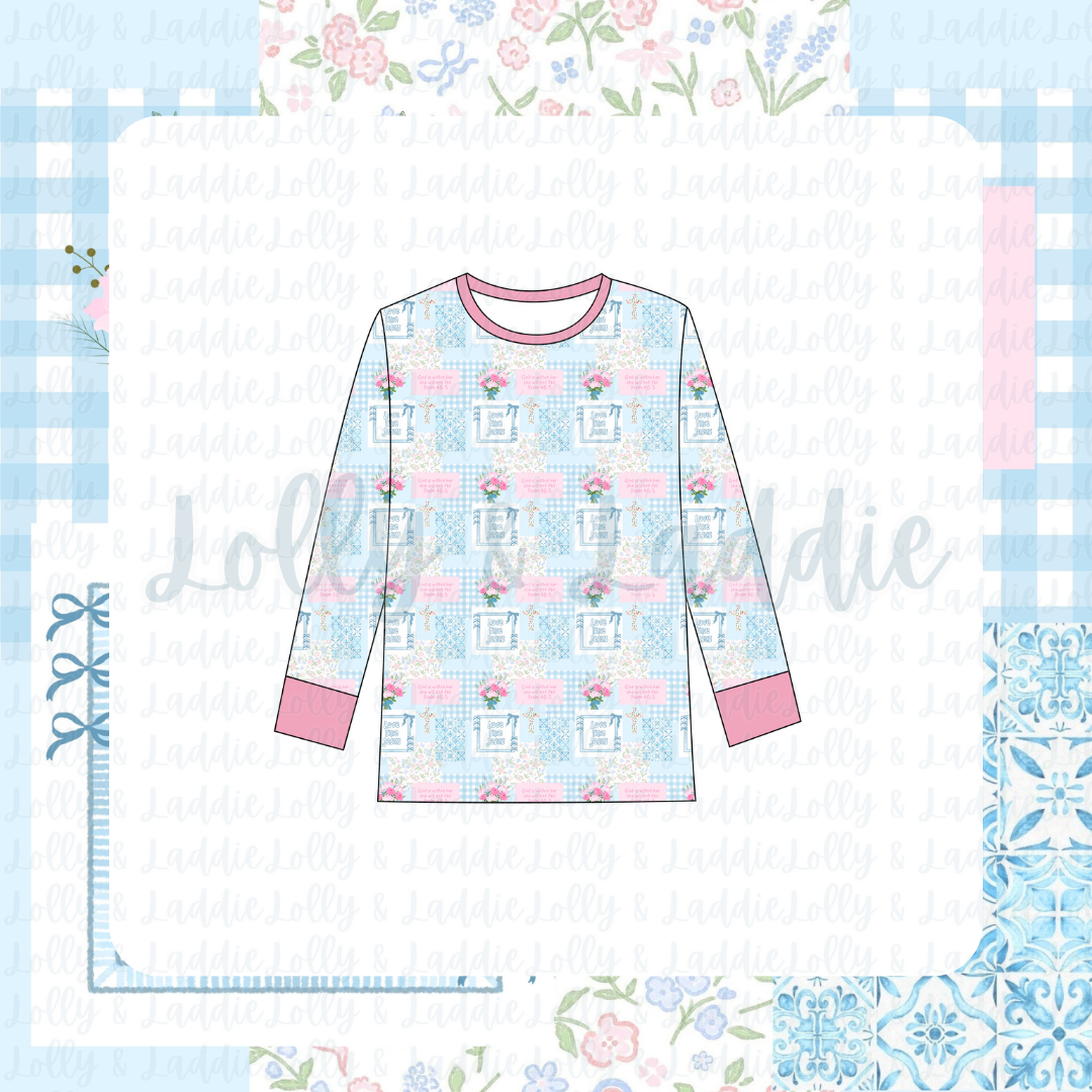 Love Like Jesus - Adult (Pajama Top) (READY-TO-SHIP)