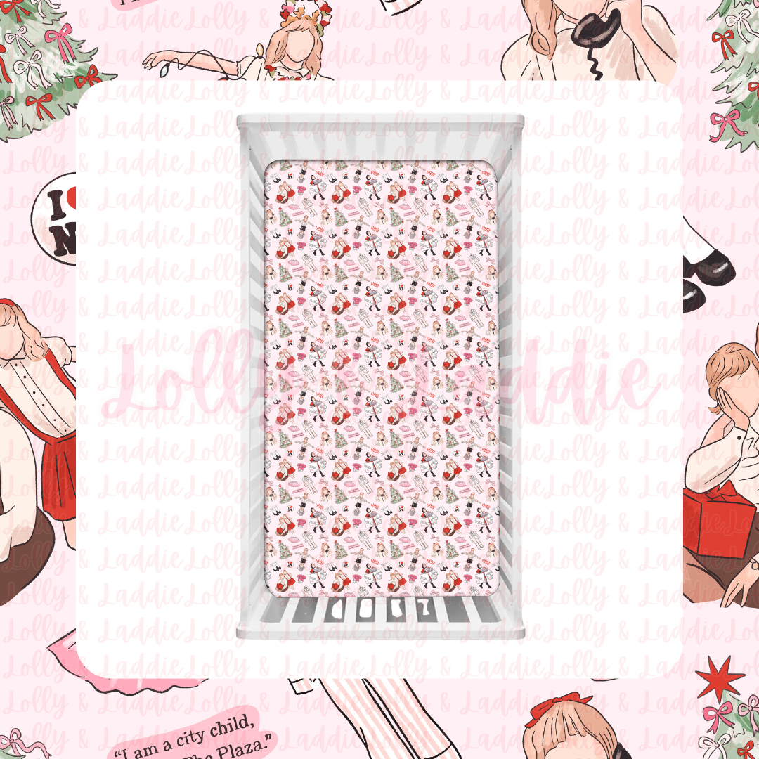 Christmas At The Plaza - Fitted Sheet (PRE-ORDER)