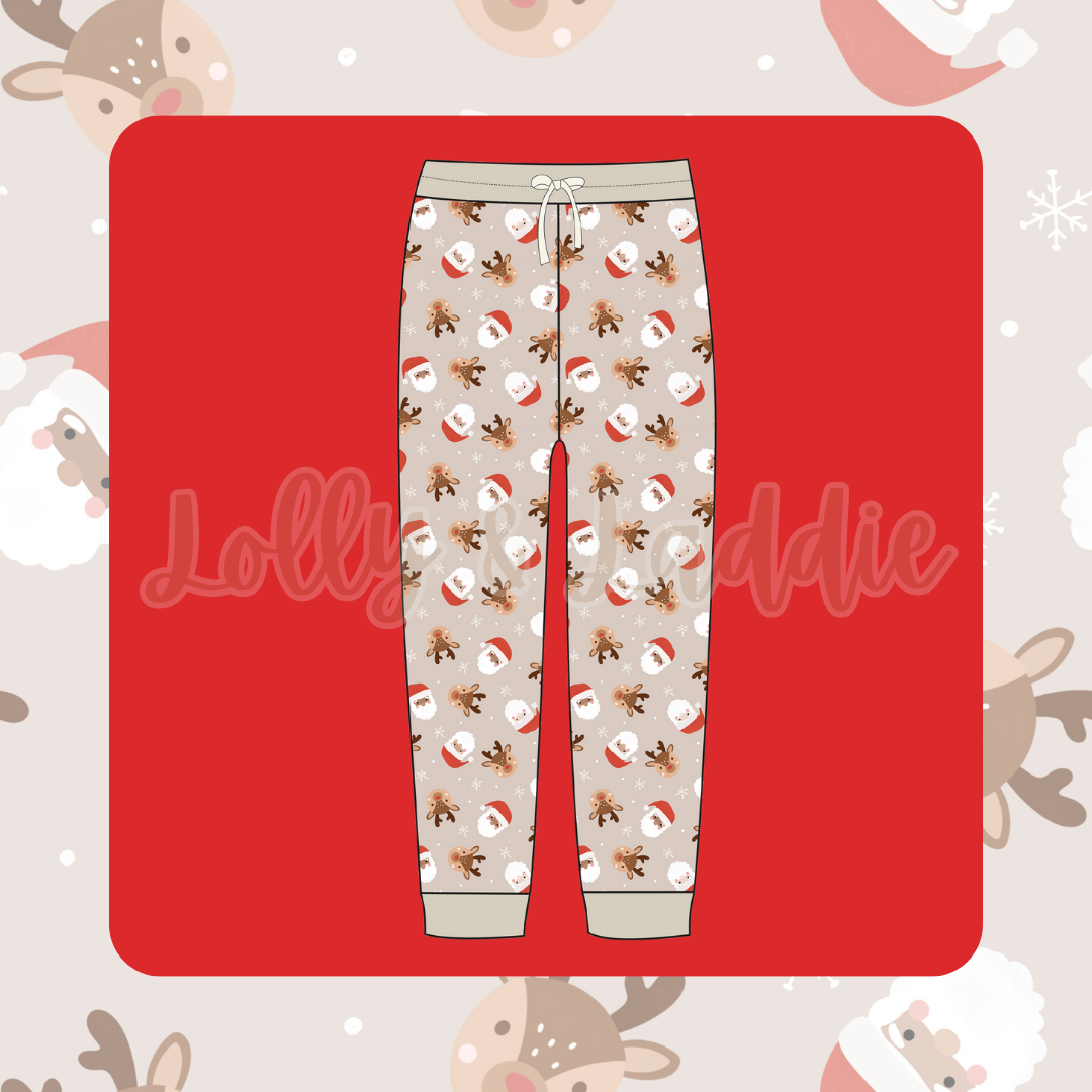 Santa Baby - Adult (Jogger Pants) (READY-TO-SHIP)