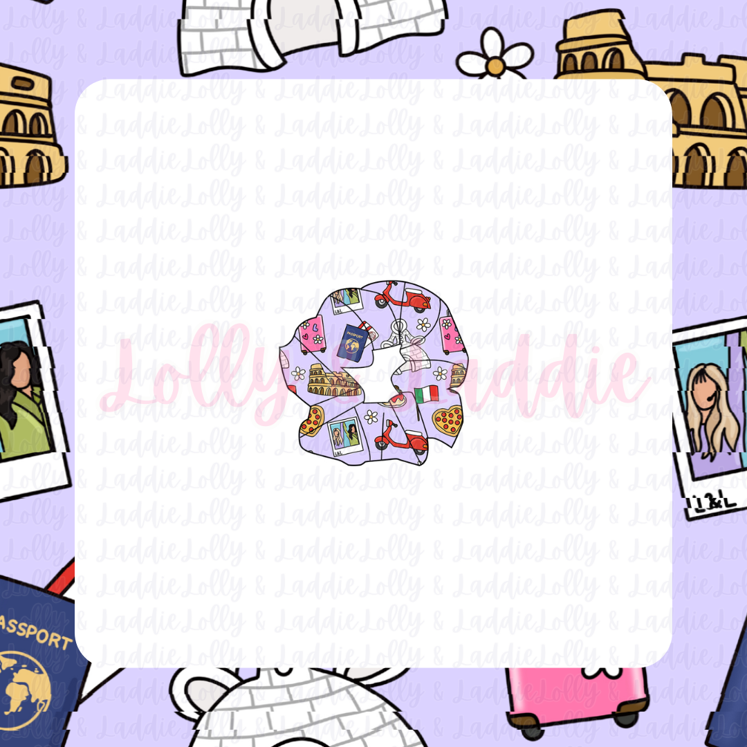 When In Rome - Adult Scrunchie (READY-TO-SHIP)