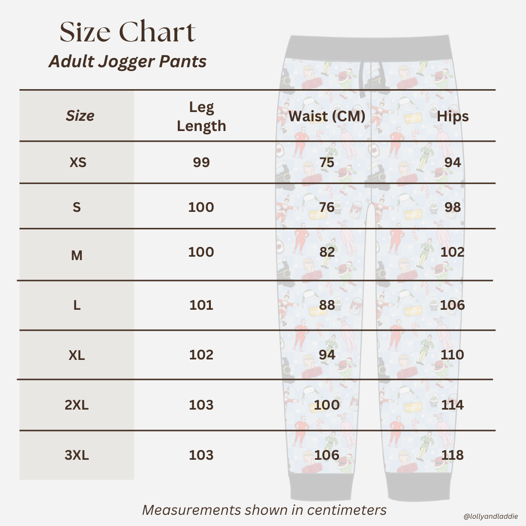 Believing Is Seeing - Adult (Jogger Pants) (READY-TO-SHIP)