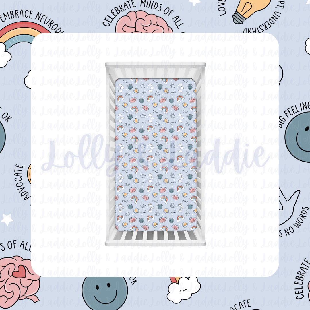 Minds Of All Kinds - Fitted Sheet (READY-TO-SHIP)