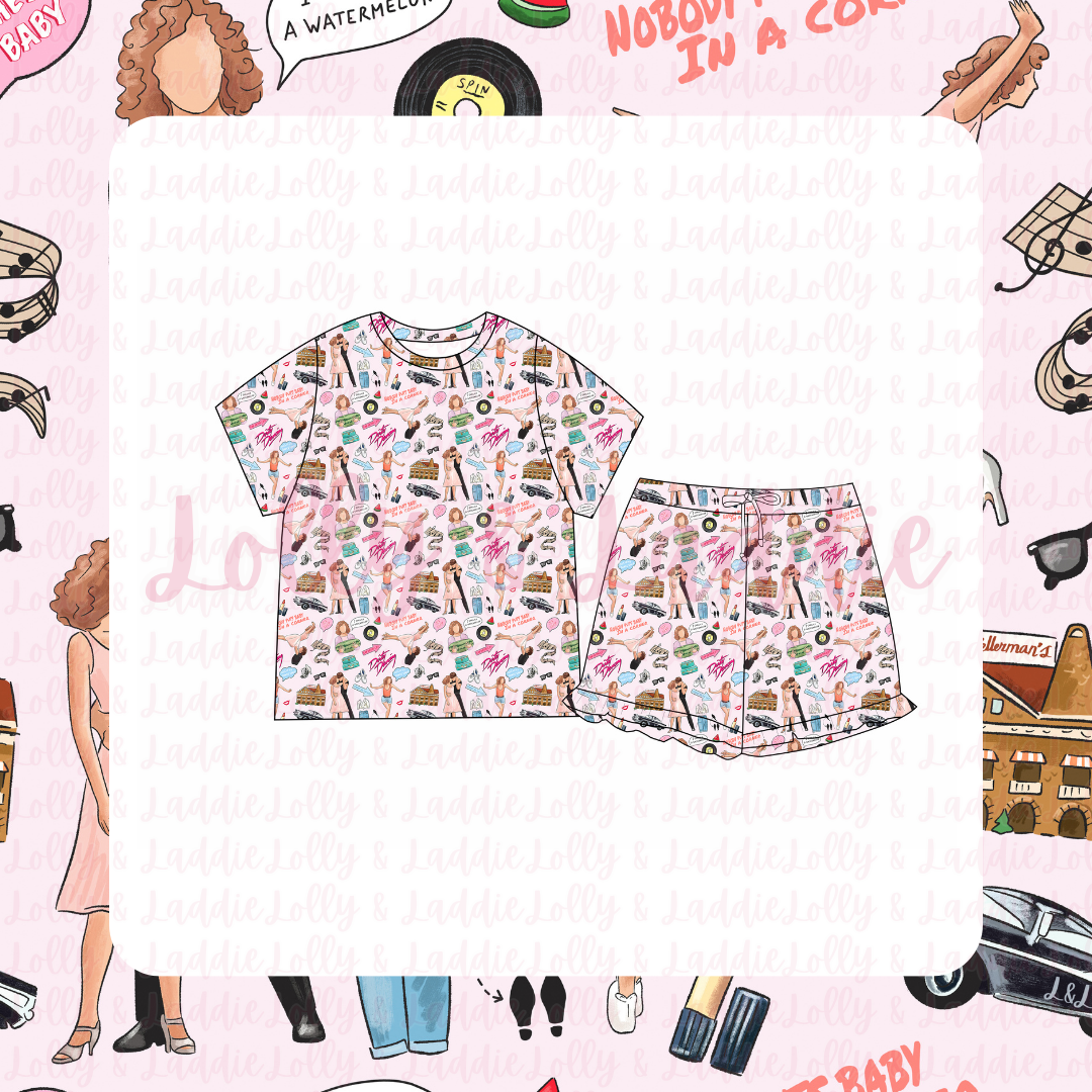 Time Of My Life - Women's Shorts Set (READY-TO-SHIP)