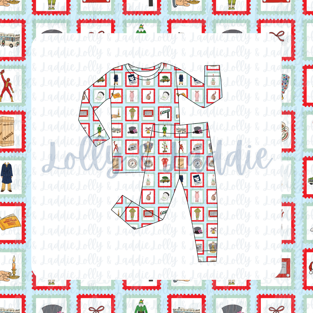 Reel Merry Christmas - Kid (Pant Set) (PRE-ORDER)