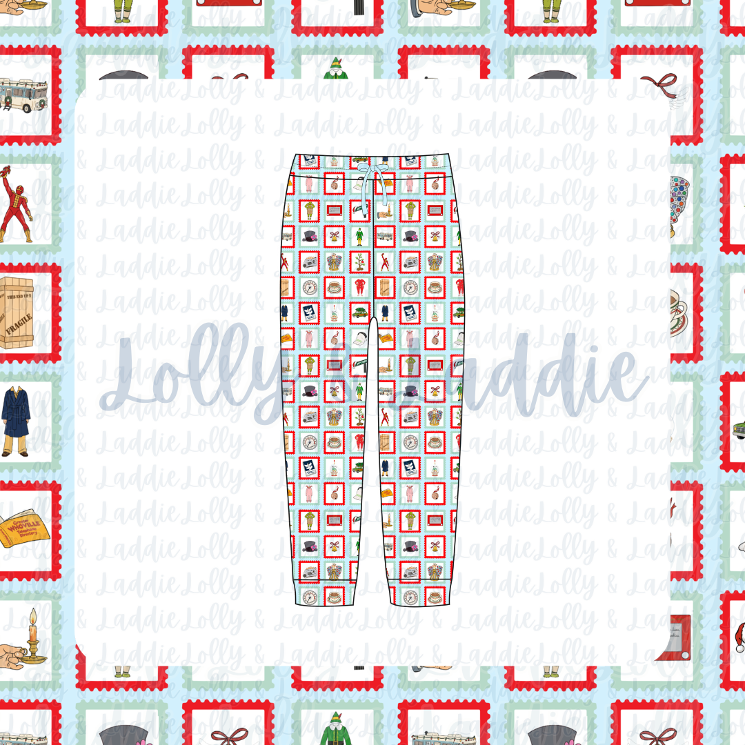 Reel Merry Christmas - Adult (Jogger Pants) (PRE-ORDER)