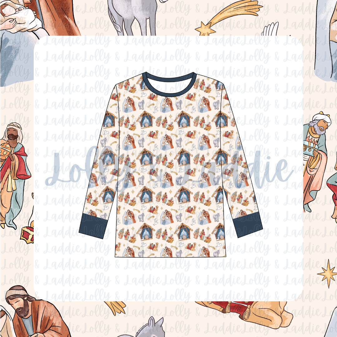 Reason For The Season - Adult (Long-Sleeve Pajama Top) (PRE-ORDER)