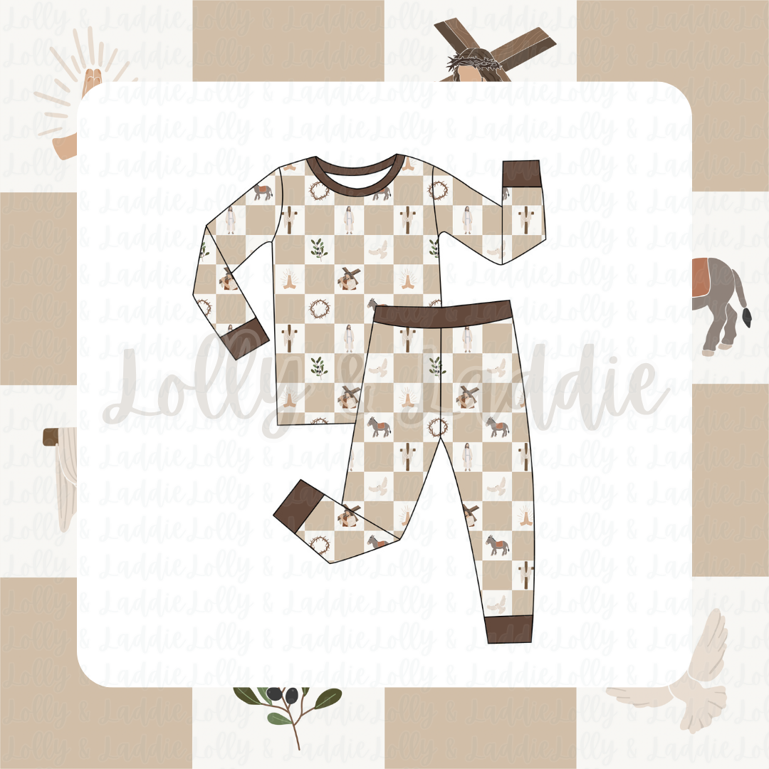 Redeeming Love - Kid (Pant Set) (READY-TO-SHIP)
